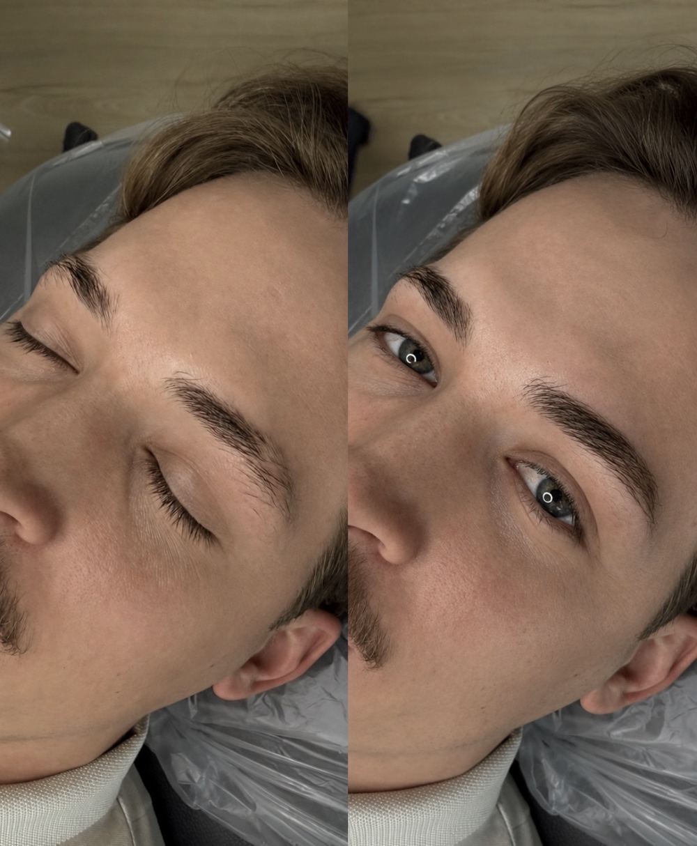 Microblading Before & After — Healed Result